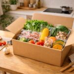 食材たっぷりのミールキット