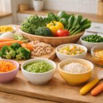 赤ちゃんと幼児のための手作り料理