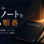 デスノート視聴順ガイド